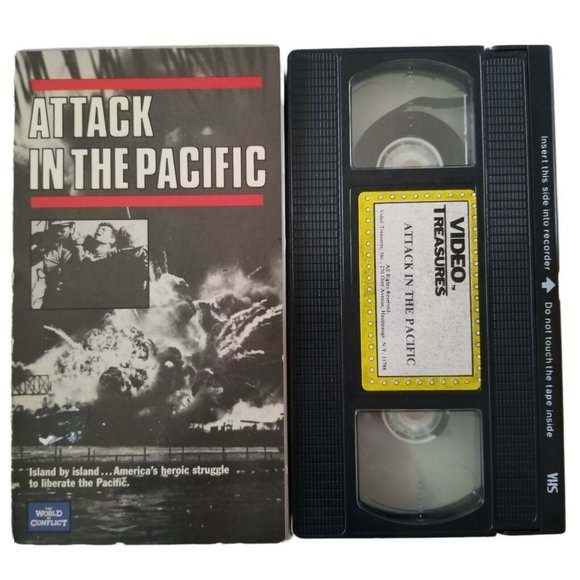 The World In Conflict VHS Lot Of 2World Was II 2 Documentary Movies Black/White - Picture 7 of 7